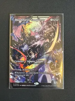 Bloodthirsty Conqueror (Showcase) Foundations Foil - Image 1