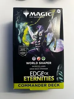MTG World Shaper Commander Deck Precon from Edge of Eternities Ready To Ship - Image 1