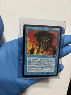 Force of Will - Alliances Edition - MTG - Magic - Rare - NM -  I SHIP ASAP! - Image 2