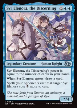 MTG Syr Elenora, the Discerning ** Foundations Jumpstart ** English (NM) - Image 1