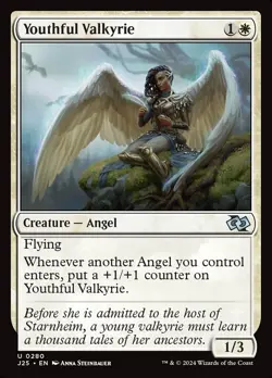 MTG Youthful Valkyrie ** Foundations Jumpstart ** English (NM) - Image 1