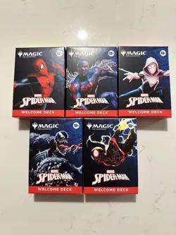 SDCC 2025 Magic The Gathering Spider-Man Welcome Deck COMPLETE SET + SECRET LAIR - Image 5