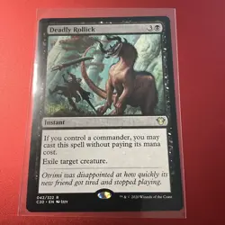 [1x] Deadly Rollick Near Mint, English Commander 2020 MTG Magic - Image 4