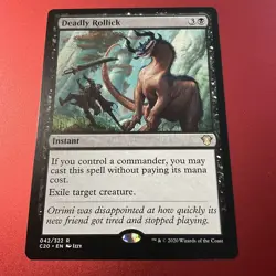[1x] Deadly Rollick Near Mint, English Commander 2020 MTG Magic - Image 5