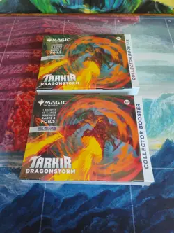 Tarkir Dragonstorm Omega Collector Booster Pack X2 - New - Magic The Gathering - Image 1