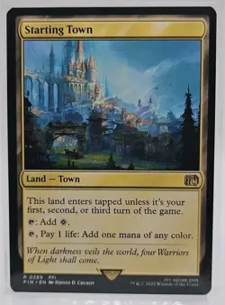 Starting Town - R #0289 MTG Final Fantasy RARE FIN EN FF1 FFI - FREE SHIP - Image 2