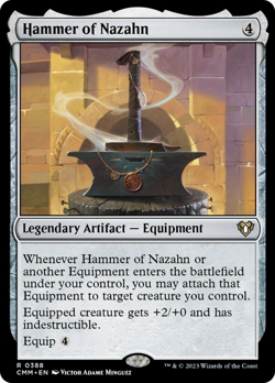 Hammer of Nazahn [Commander Masters] Magic MTG - Image 2