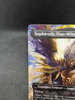 0317 Sephiroth, Fabled Soldier Borderless Magic The Gathering FF Non-foil - Image 7