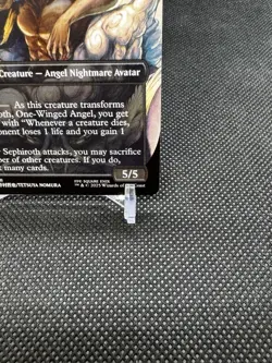 0317 Sephiroth, Fabled Soldier Borderless Magic The Gathering FF Non-foil - Image 9