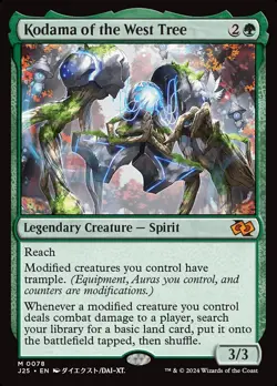 MTG Kodama of the West Tree ** Foundations Jumpstart ** English (NM) - Image 3