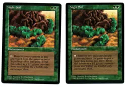2x MTG Night Soil - Fallen Empires - 71a - Regular Common - LP - Single Owner - Image 1