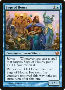 Sage of Hours  - JOU - EX - MTG - Image 1