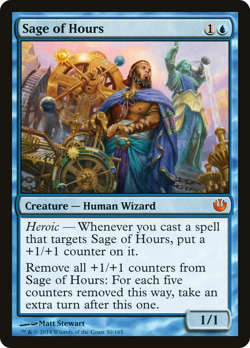 Sage of Hours  - JOU - EX - MTG - Image 3