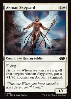MTG Akroan Skyguard ** Foundations Jumpstart ** English (NM) - Image 1