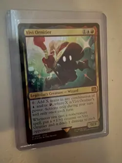 MTG Vivi Ornitier Final Fantasy Foil NM Magic the Gathering - Image 1