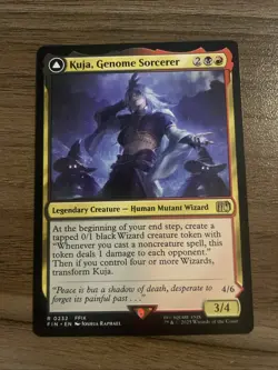 MTG Kuja, Genome Sorcerer Final Fantasy Regular Rare - Image 1