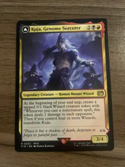 MTG Kuja, Genome Sorcerer Final Fantasy Regular Rare - Image 3