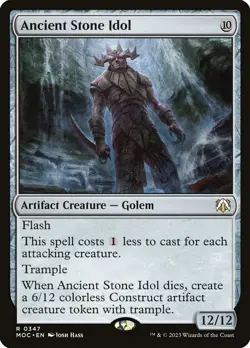 MTG Ancient Stone Idol ** March of the Machine Commander ** English (NM) - Image 1