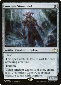 MTG Ancient Stone Idol ** March of the Machine Commander ** English (NM) - Image 3