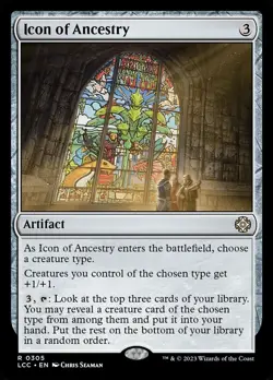 MTG Icon of Ancestry ** The Lost Caverns of Ixalan Commander ** English (NM) - Image 1