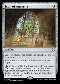 MTG Icon of Ancestry ** The Lost Caverns of Ixalan Commander ** English (NM) - Image 3