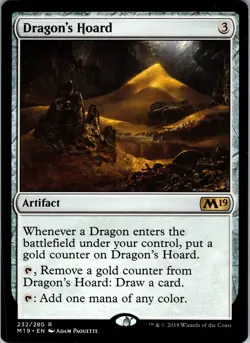 Dragon's Hoard Core Set 2019 Rare NM Magic: The Gathering 232 Normal - Image 1
