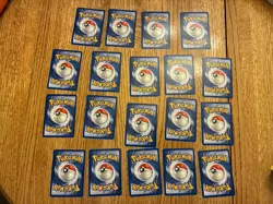 Lot of 19 Pokemon Cards Team Rocket Returns LP - Image 12