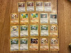 Lot of 19 Pokemon Cards Team Rocket Returns LP - Image 2