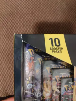 Pikachu & Zekrom GX Tag Team Premium Collection Box Pokemon Small Tear - Image 6