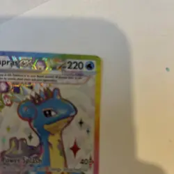 Lapras EX 158/142 Full Art Ultra Stellar Crown SCR Pokemon Card - Image 5
