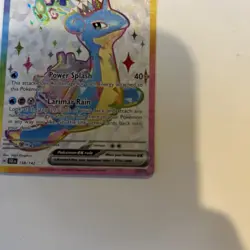 Lapras EX 158/142 Full Art Ultra Stellar Crown SCR Pokemon Card - Image 6