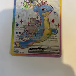 Lapras EX 158/142 Full Art Ultra Stellar Crown SCR Pokemon Card - Image 7