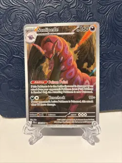 Scolipede 134/086 Scarlet & Violet Black Bolt Pokemon TCG Trading Cards English - Image 1