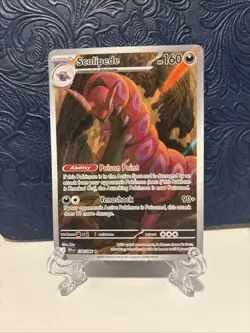 Scolipede 134/086 Scarlet & Violet Black Bolt Pokemon TCG Trading Cards English - Image 3