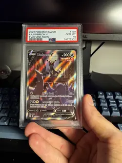 Pokemon Umbreon V (Alternate Full Art) #189 Evolving Skies Holo PSA 10 Gem Mint - Image 1