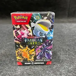 POKEMON Scarlet and Violet: Paldean Fates Booster Bundle, Box Has Wear - Image 1