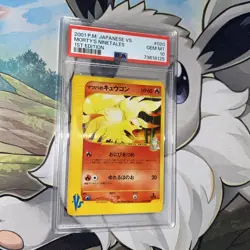 Morty's Ninetales PSA 10 020/141 VS 1st Edition Japanese Pokemon 2001 - Image 5