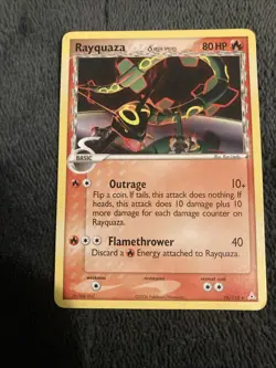 Pokemon - Rayquaza 26/110 Delta Species Non Holo Rare EX Holon Phantoms NM-LP - Image 4