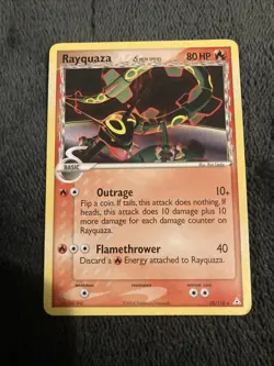 Pokemon - Rayquaza 26/110 Delta Species Non Holo Rare EX Holon Phantoms NM-LP - Image 6