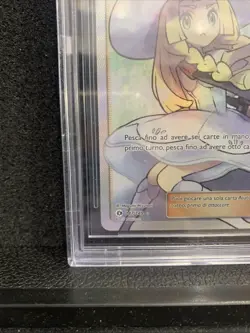 Pokemon Lylia 147 Sun And Moon 2017 ITA Trainer Full Art Beckett 7.5 - Image 9