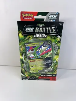 POKEMON TCG IRON LEAVES EX BATTLE DECK FACTORY SEALED 60 cards - Image 1