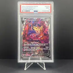 2023 POKEMON SWORD & SHIELD CROWN ZENITH #GG54 FULL ART/ZAMAZENTA V PSA 9 - Image 3