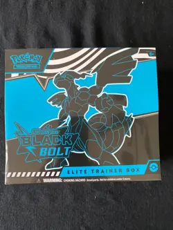 Pokemon TCG Black Bolt Elite Trainer Box ETB Sealed Brand New ships fast - Image 5