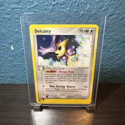 Pokémon TCG Delcatty EX Ruby & Sapphire Holo Card 5/109 Rare - Image 1