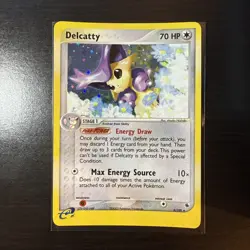 Pokémon TCG Delcatty EX Ruby & Sapphire Holo Card 5/109 Rare - Image 7