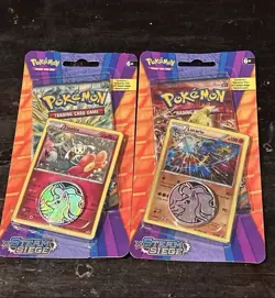 POKEMON XY STEAM SIEGE BLISTER BOOSTER PACK NEW LUCARIO FLOETTE BLACK STAR PROMO - Image 6