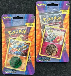 POKEMON XY STEAM SIEGE BLISTER BOOSTER PACK NEW LUCARIO FLOETTE BLACK STAR PROMO - Image 7