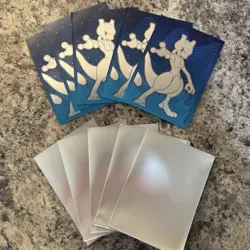 Pokemon Bundle Of Mewtwo! Mewtwo V Pokémon Go Card, X2 Oreos, Sleeves, And Coin! - Image 15
