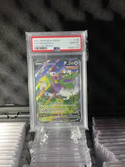 2021 Pokemon SWSH FA/Tornadus v Chilling Reign #185 PSA 10 - Image 10