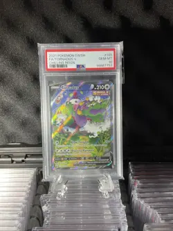 2021 Pokemon SWSH FA/Tornadus v Chilling Reign #185 PSA 10 - Image 13